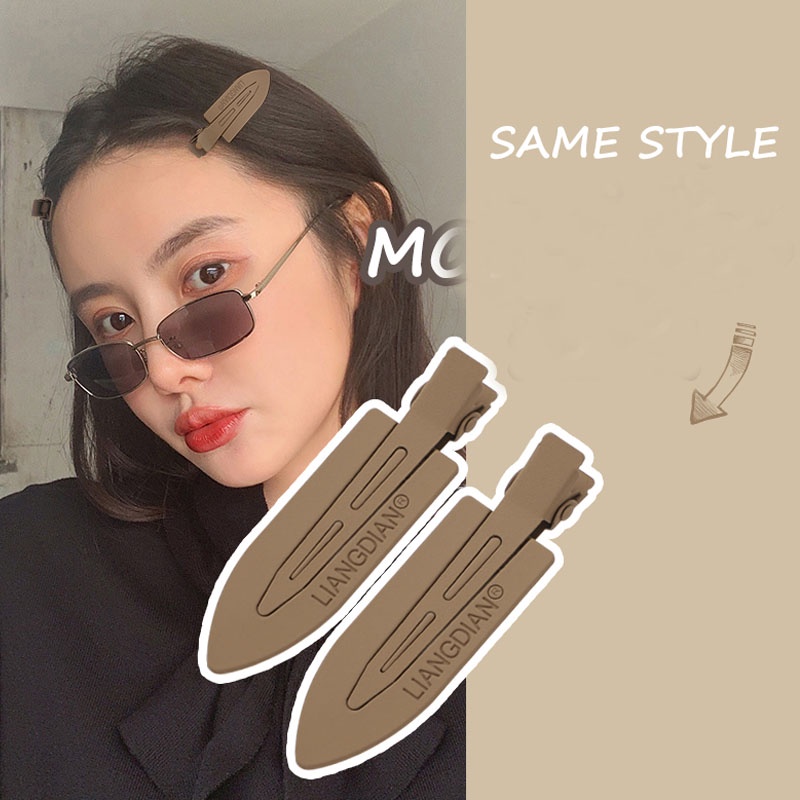 2 cái kẹp tóc kaki cho nữ