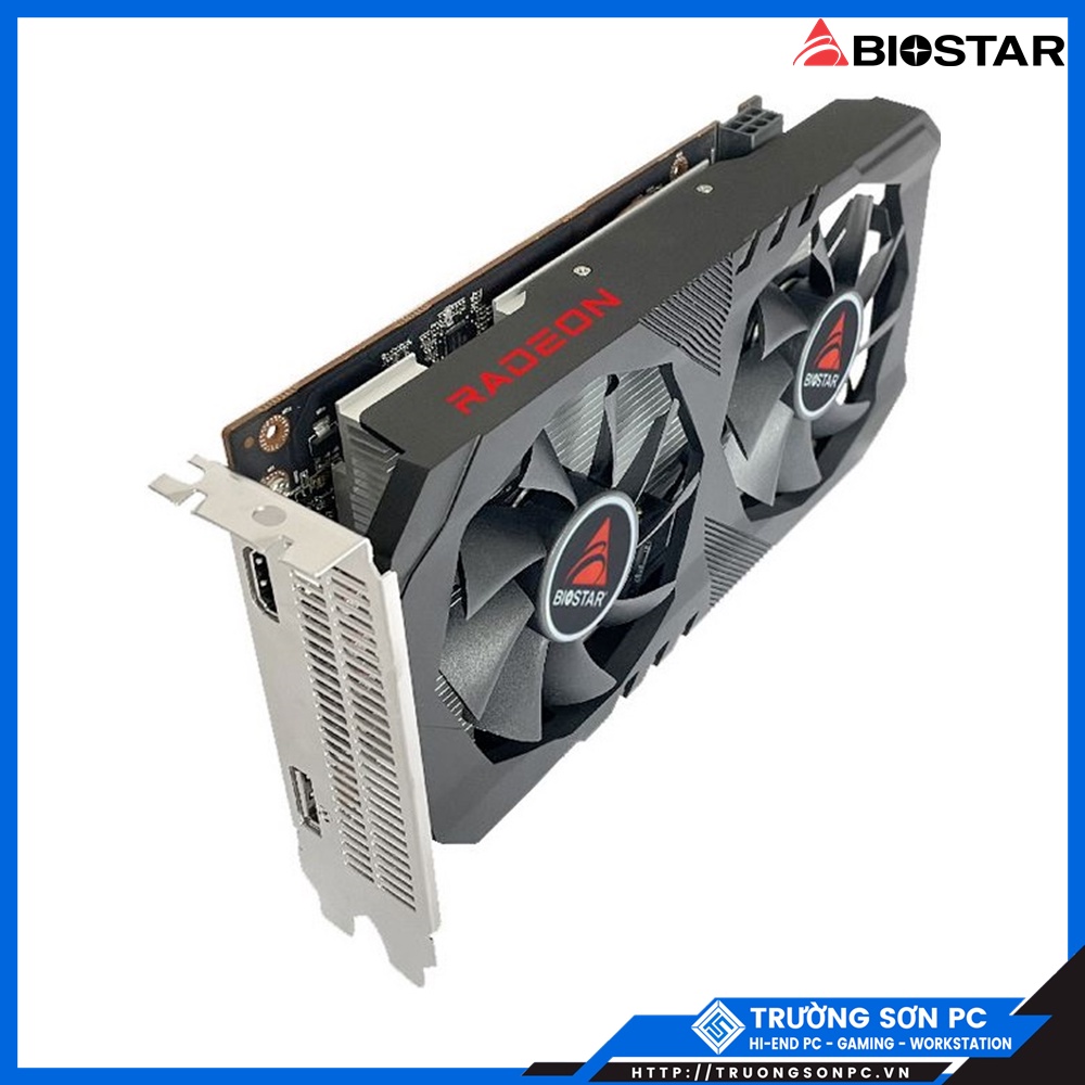 VGA Card Màn Hình BIOSTAR RX6500 XT 4GB GDDR6 128bit | DisplayPort/ HDMI