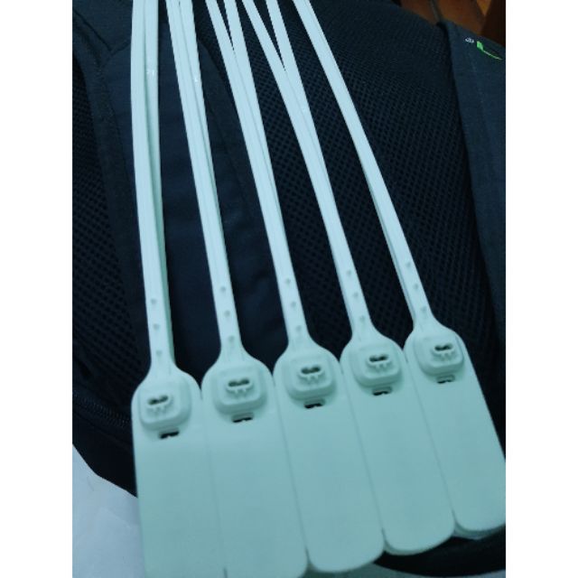 (KHOÁ NIÊM PHONG) Set 100 cái Seal nhựa dẹp  - Khóa niêm phong nhựa dẹp