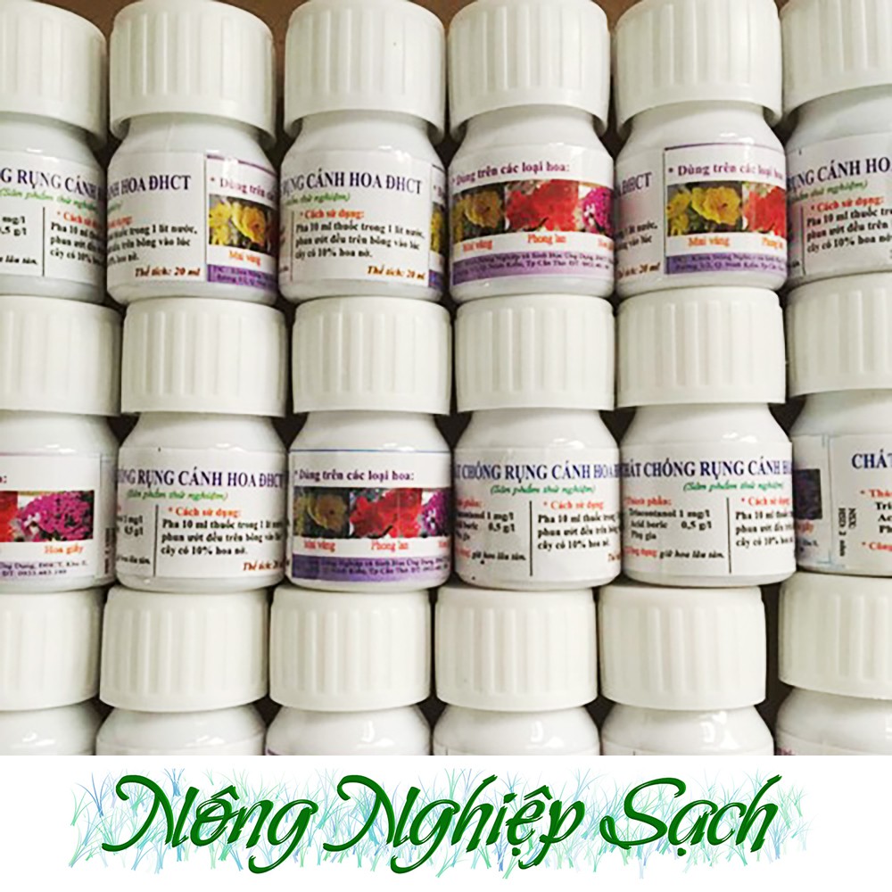 Chất chống rụng cánh hoa ĐHCT - Giúp hoa lâu rụng chai 20ml