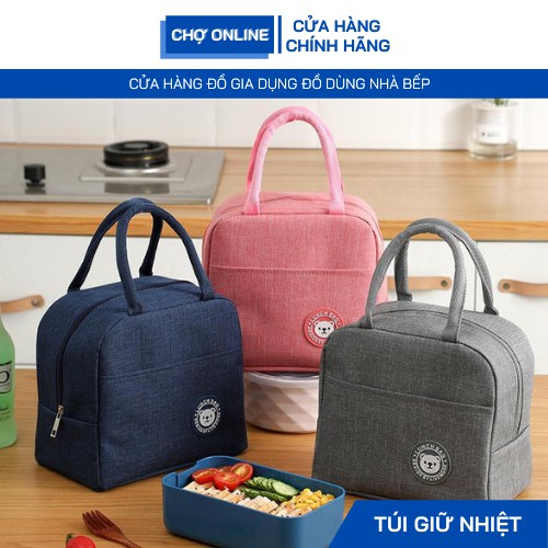 Túi giữ nhiệt đựng hộp cơm tiện dụng - Túi giữ nhiệt đa năng chống thấm