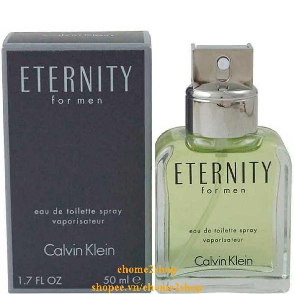 Nước Hoa Nam 50ml Calvin Klein Eternity For Men shopee.vn/ehome2shop.