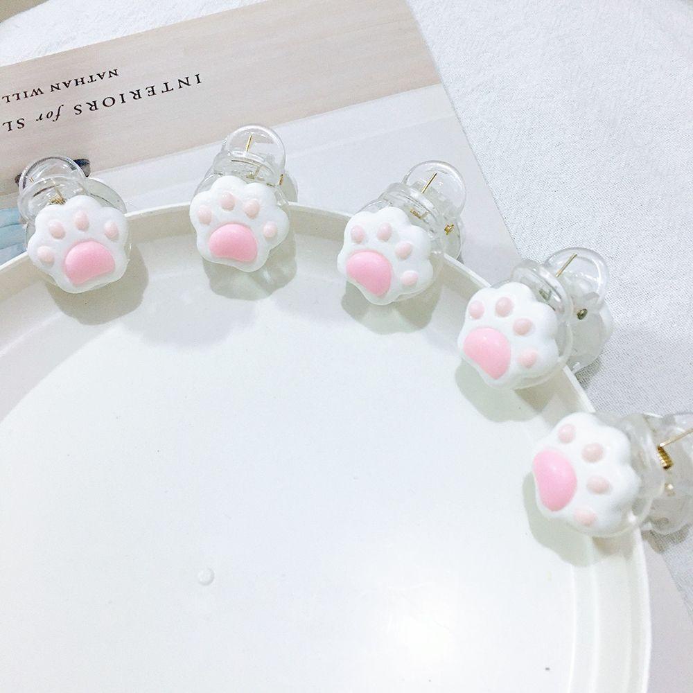 Kẹp Tóc Móng Vuốt Mèo Bằng Nhựa Resin Dễ Thương