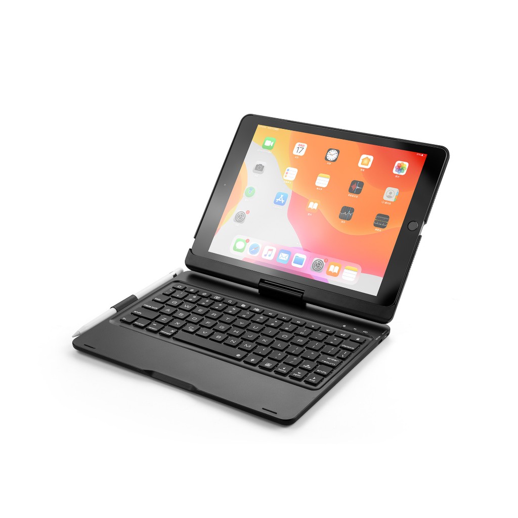 Bàn phím iPad 10.2, 10.5 - SP Mới BH 1 năm - Gen7,8, Pro10.5, Air3  Laptop 2in1, Tích hợp Case ốp lưng Xoay và gập 360độ