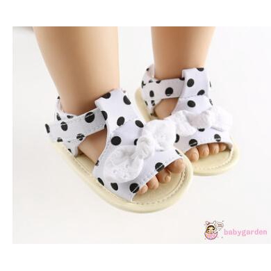 [Mã FASHIONT4FA2 giảm 10K đơn 50K] Giày Sandal Quai Nơ Đế Mềm Chống Trượt Cho Bé Gái