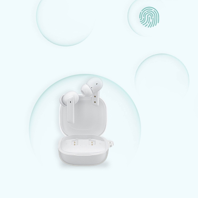 Vỏ Bảo Vệ Hộp Sạc Tai Nghe Không Dây QCY-MeloBuds ANC Chống Sốc Chống Bụi Có Thể Giặt