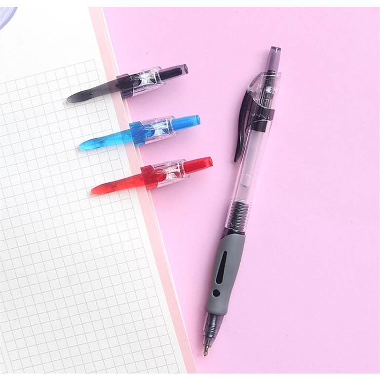 Bút viết mực gel ngòi 0.5mm dung tích lớn đơn giản cho viết lách học tập và văn phòng