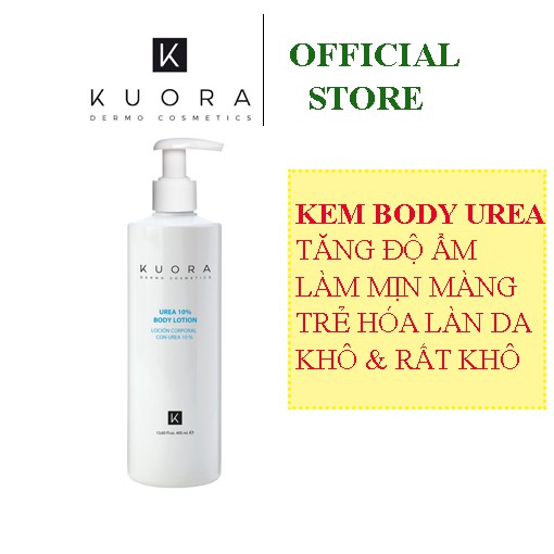 Kem Dưỡng Ẩm Toàn Thân UREA 💓 Làm Mịn Màng và Trẻ Hóa Làn Da KHÔ & RẤT KHÔ💓 – KUORA  UREA BODY LOTION