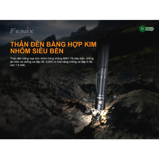 Đèn pin FENIX E28R (1500 Lumens) chiếu xa 200 mét