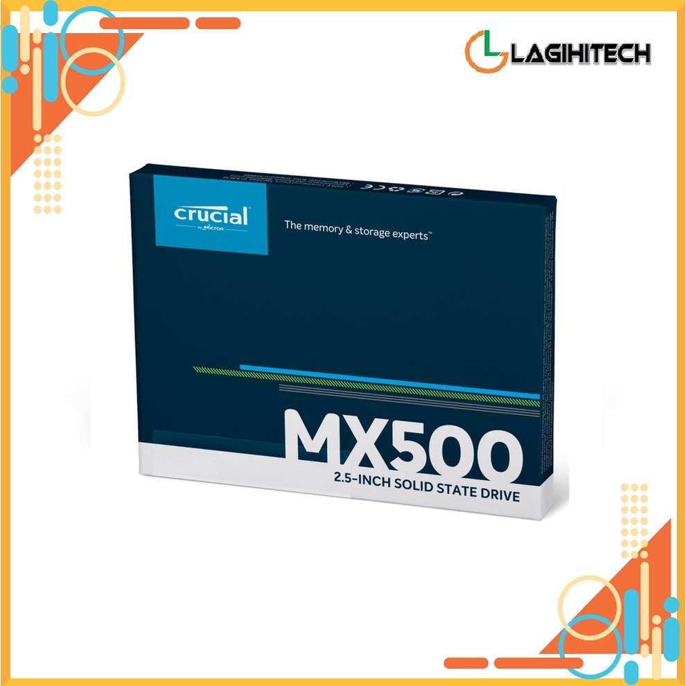 Ổ cứng SSD Crucial MX500 2.5 Inch SATA III - 500GB / 1TB / 2TB Bảo hành 5 năm - Chính hãng Crucial