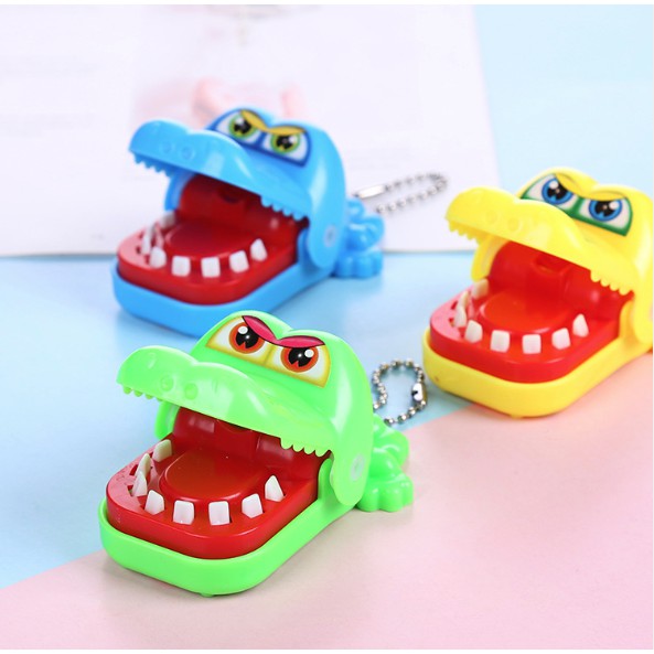 Móc Khóa Cá Sấu Cắn Tay Crocodile Dentist MINI [Đồ Chơi Trẻ Em]