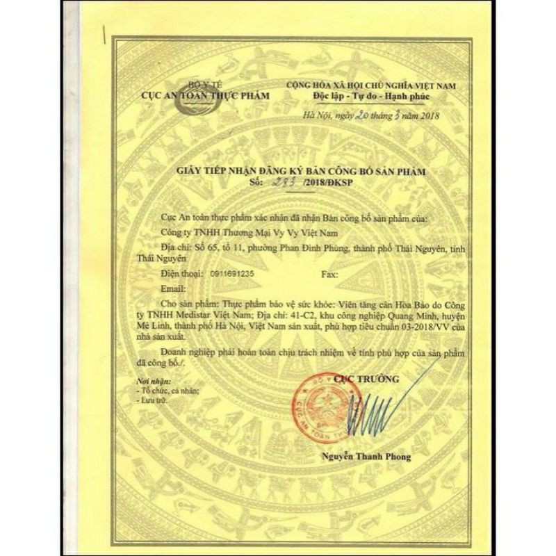 Viên tăng cân hoa bảo(hàng chính hãng cty) | BigBuy360 - bigbuy360.vn