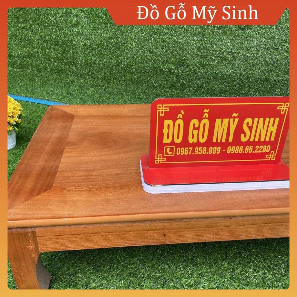 Bàn ăn nhật osin ăn cơm bàn trà phòng khách gia đình gỗ xoan đào, Đồ gỗ nội thất cao cấp Mỹ Sinh