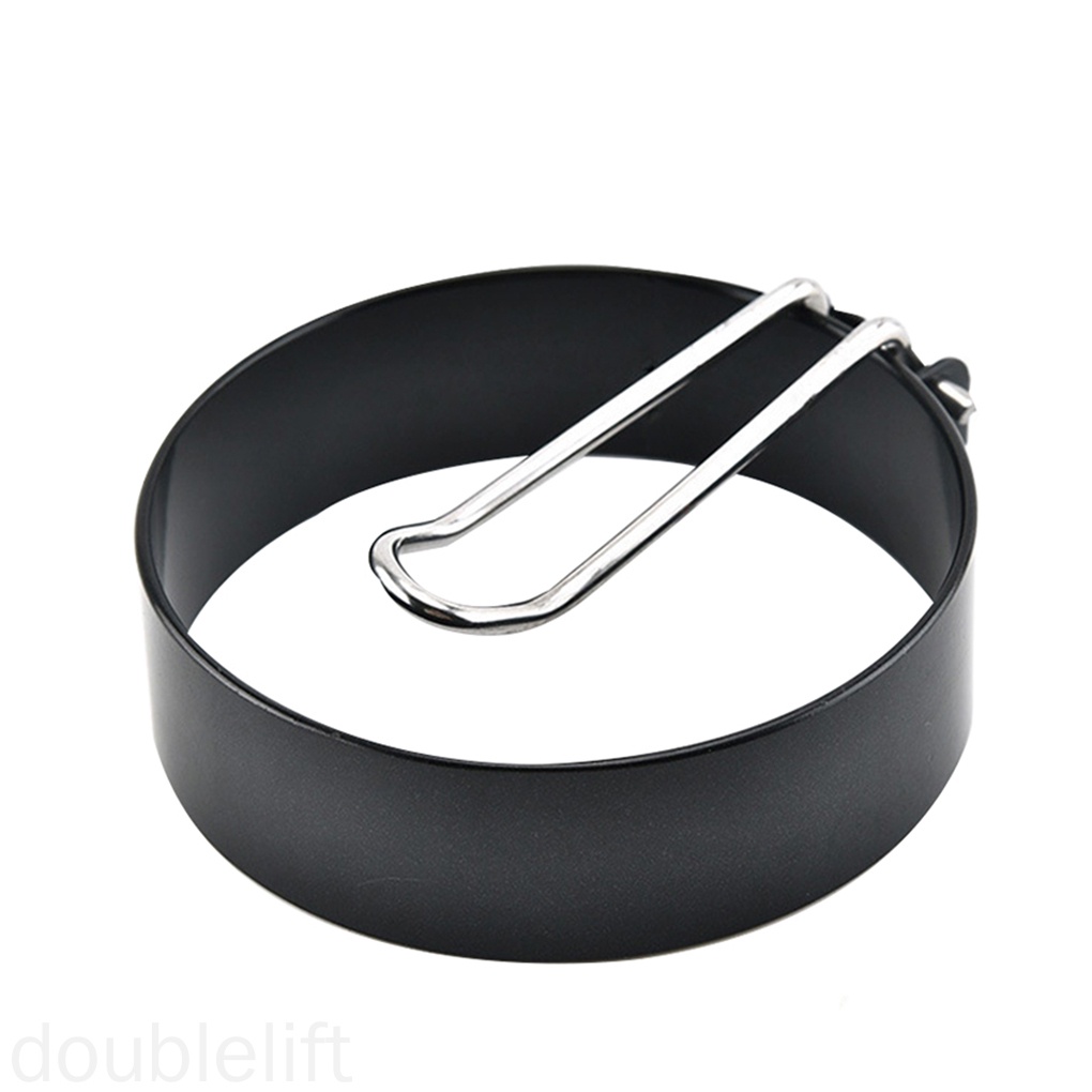 Khuôn Chiên Trứng Ốp La Bằng Sắt Có Tay Cầm Tiện Dụng Cho Nhà Bếp