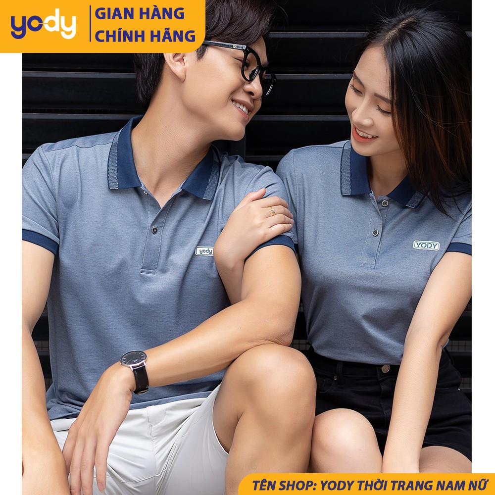 Áo phông nam Mắt Chim YODY áo thun nam ngắn tay có cổ co giãn thấm hút mồ hồi tốt APM3299 | BigBuy360 - bigbuy360.vn
