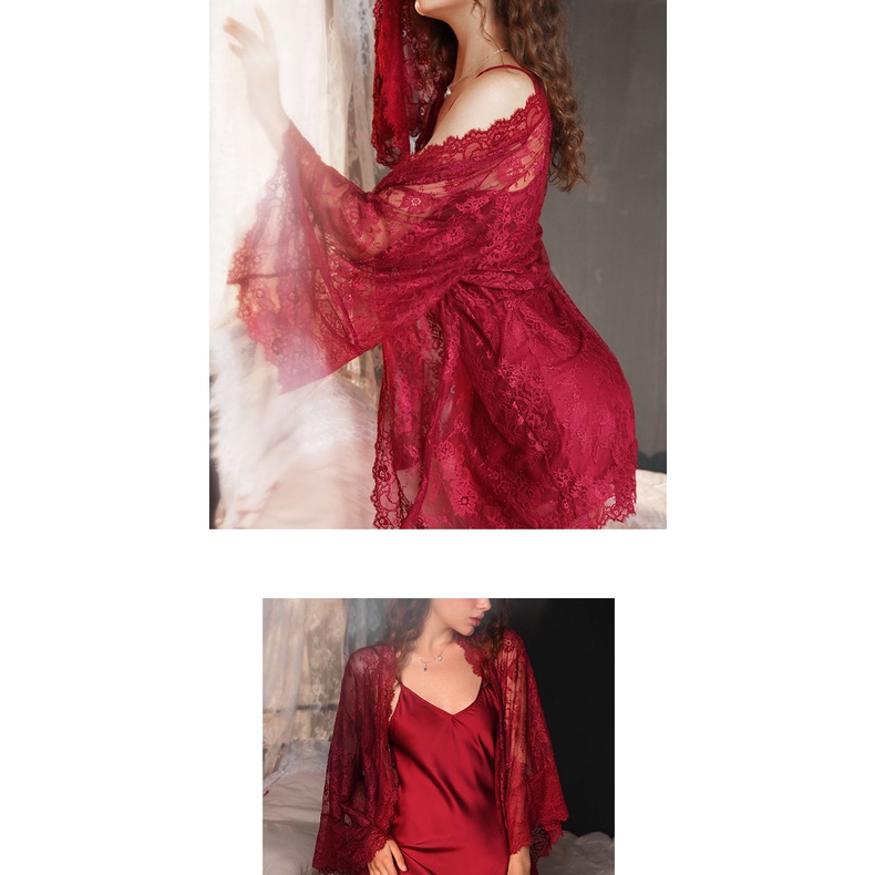 Vee- kimono Cao Cấp 3476 / Sesingan / Áo Choàng Ngủ | BigBuy360 - bigbuy360.vn