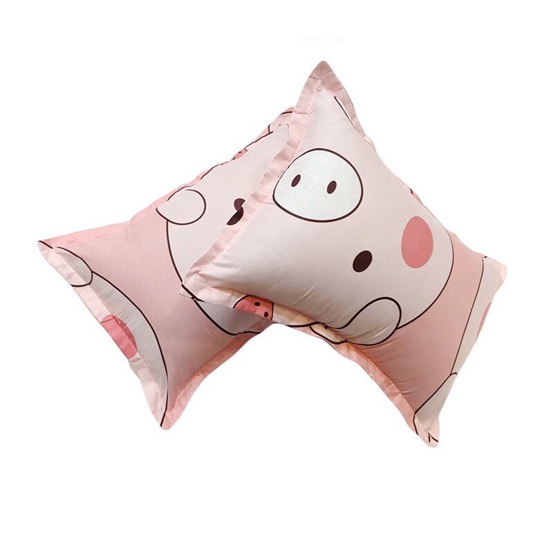 Vỏ Gối Đầu Cotton Poly Nhiều Mẫu Kích Thước 45x65cm