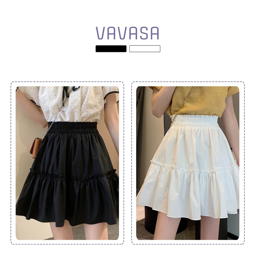 Chân váy xếp ly ngắn 2 tầng tennis công sở ulzzang bigsize VAVASA CV09 | BigBuy360 - bigbuy360.vn