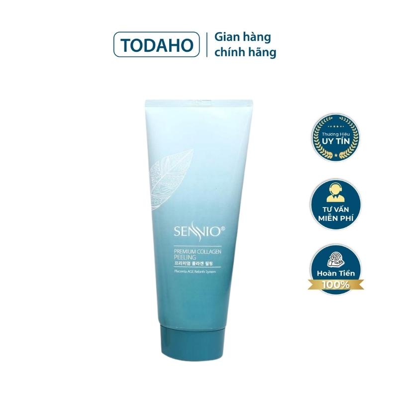 Gel Tẩy Tế Bào Chết Cho Da Mặt Bổ Sung Collagen Sennio SNO 806