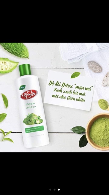 Sữa tắm detox diệt khuẩn lifebuoy 200g | BigBuy360 - bigbuy360.vn