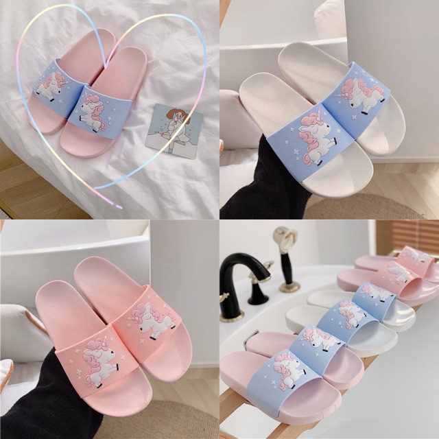 DÉP MÙA HÈ MẪU UNICORN 3 MÀU (CÓ ẢNH THẬT)