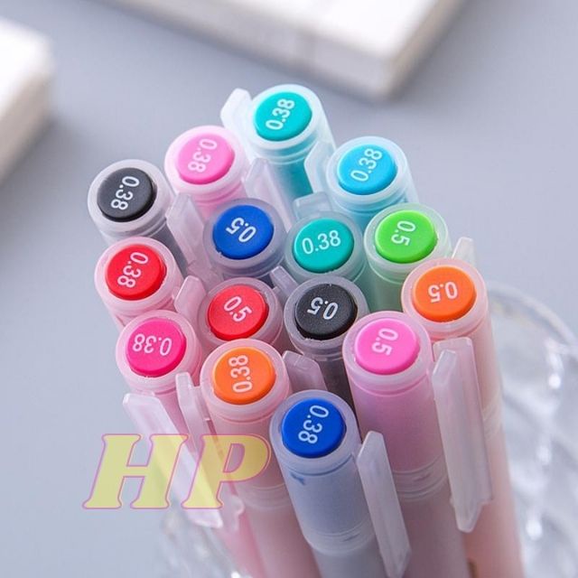 Bút Bi Gel Muji ngòi 0.5 bản mới_ hàng nội địa Nhật.Bút Học Sinh