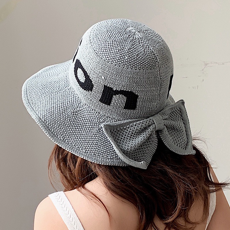 Mũ Rộng Vành Đi Biển Thời Trang - Nón Rộng Vành Đính Nơ Siêu Hot 2022 (M5)