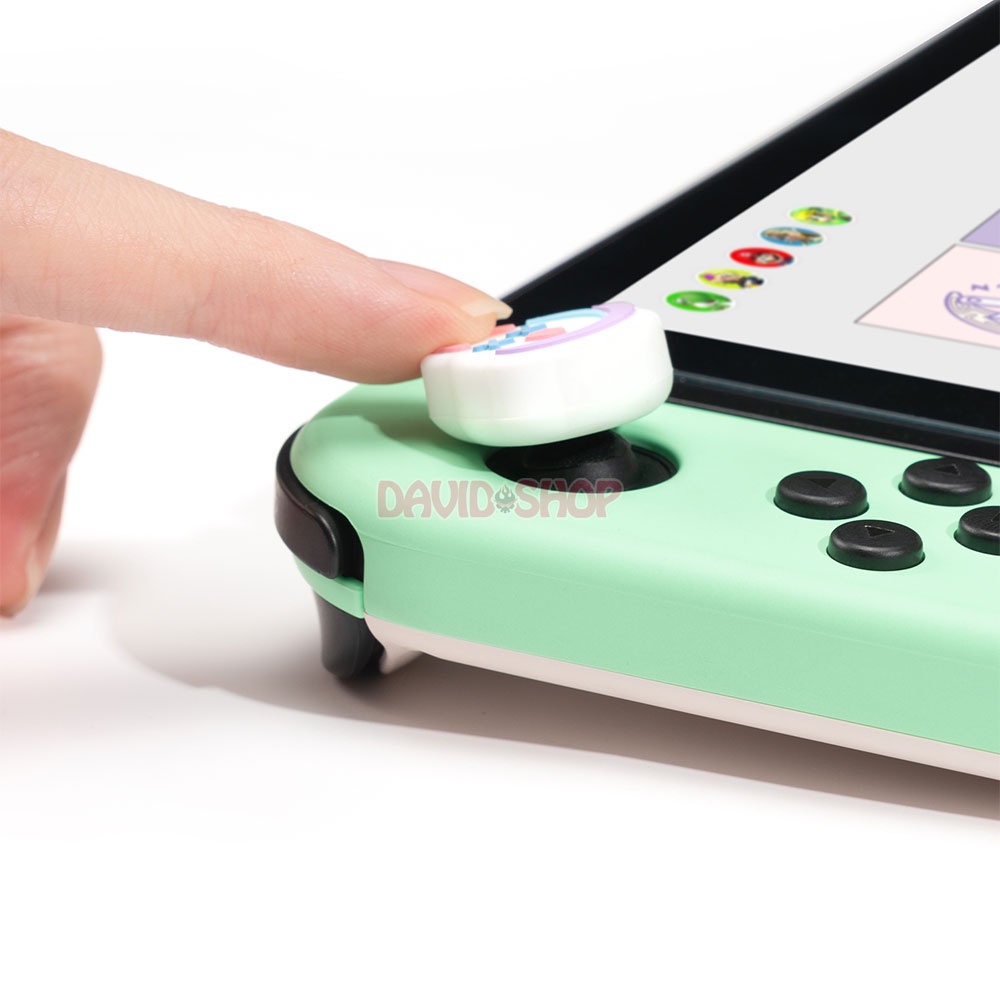 Núm bọc analog Mèo Vũ Trụ hãng Geekshare cho Joy-Con - Nintendo Switch / Lite / OLED