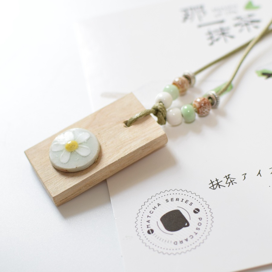 Vòng tay vòng cổ dài mặt gốm sứ nhiều kiểu thời trang Âu Mỹ
