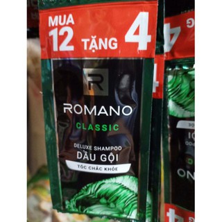 Dầu gội Romano dây 16 gói
