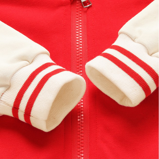 Áo khoác bomber cho bé Mario Store áo khoác bóng chày chất da cá hàng xuất khẩu