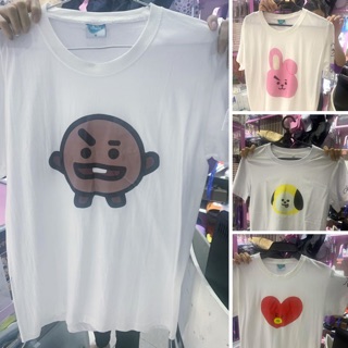 Áo phông BT21 ngắn tay - Áo Tata Cooky Chimmy Shooky