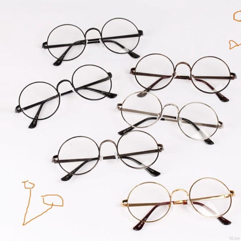 [Lisa]Kính mát tròn gọng kim loại phong cách retro | BigBuy360 - bigbuy360.vn