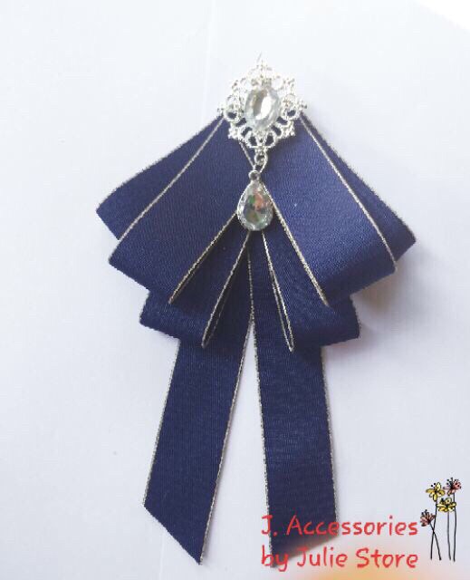 Tag Nơ Cài Áo Handmade Cao Cấp