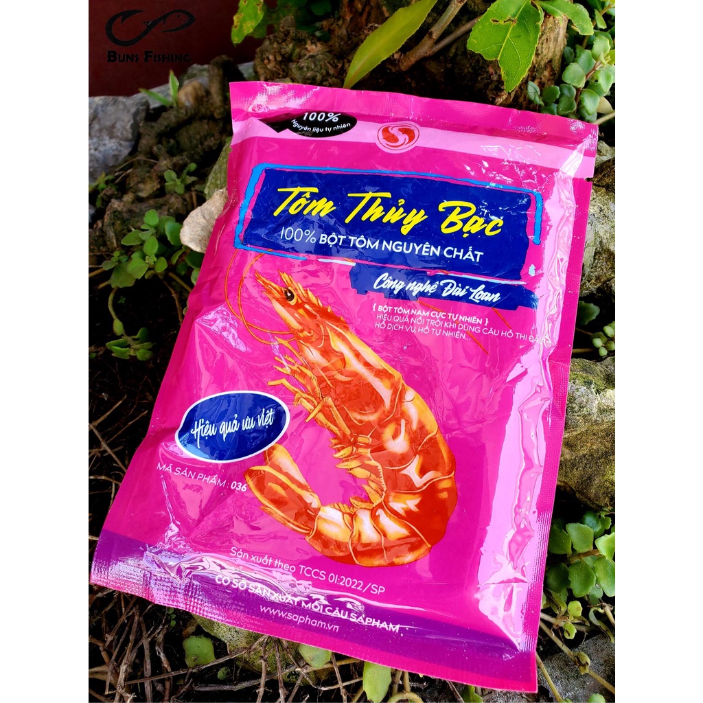Mồi câu cá tổng hợp Tôm Thủy Bạc Sapham -  Buns Fishing