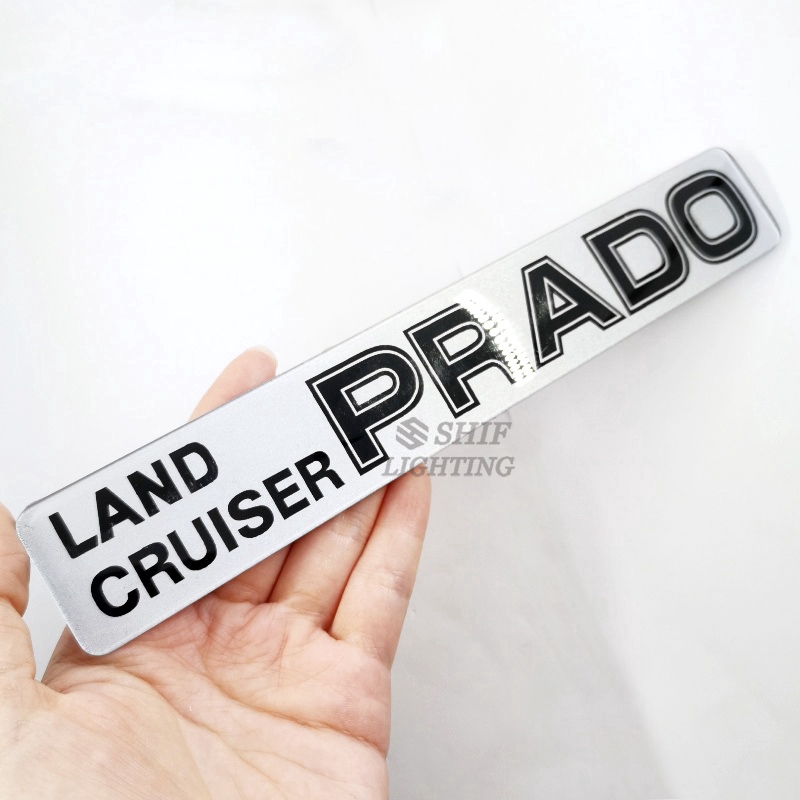 1 x Miếng Dán Logo ABS PRADO Cho Xe Hơi TOYOTA PRADO
