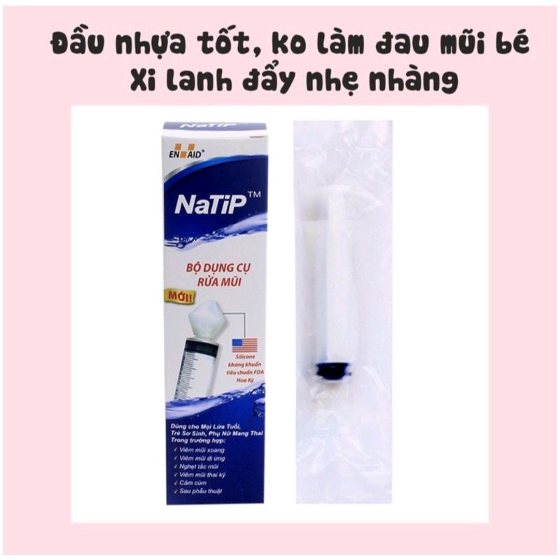 Bộ Dụng cụ Rửa Mũi NATIP .