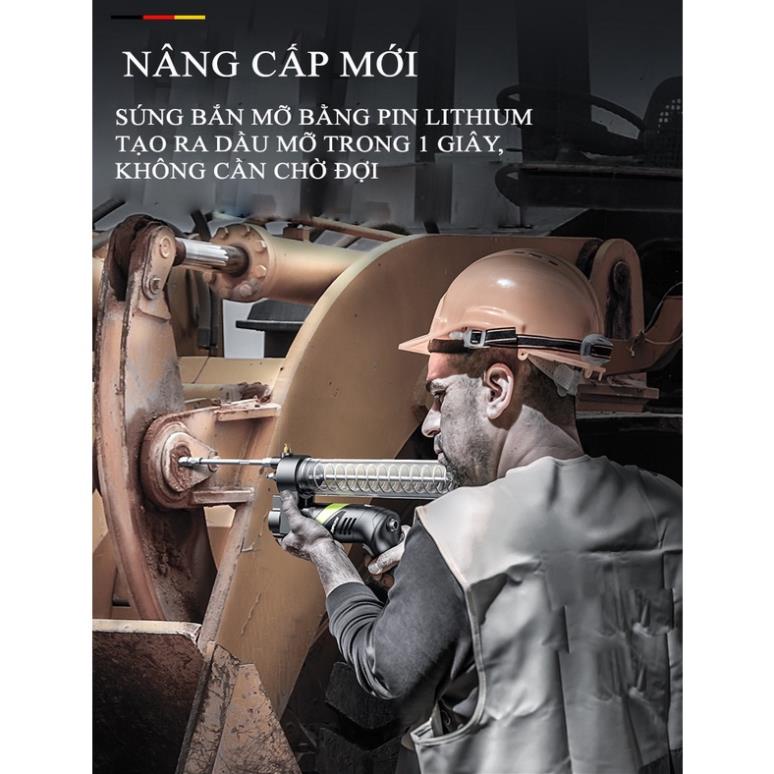 Máy Bơm Mỡ Sử Dụng Pin Lithium 24V Hoàn Toàn Tự Động – Một Sản Phẩm Của Zhipu