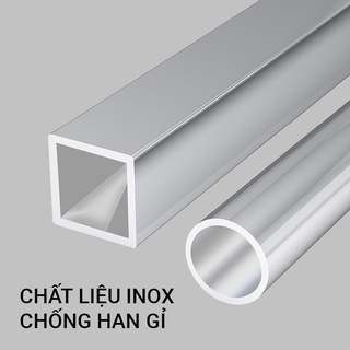 Giá Kệ Treo Quần Áo Đôi Đa Năng VANDO Chất Liệu Inox Kiểu Dáng Thông Min