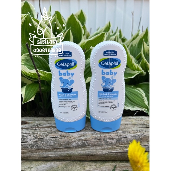 Sữa tắm gội toàn thân Cetaphil 230ml và 399ml