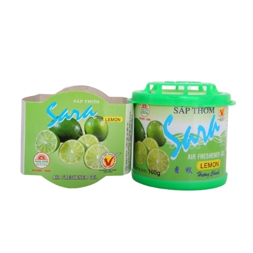 Sáp Thơm Phòng Sara 100g Dùng Cho Ô Tô, Tủ Quần Áo, Phòng Ngủ, Khử Mùi Làm Thơm Đa Năng (Sáp Lon)