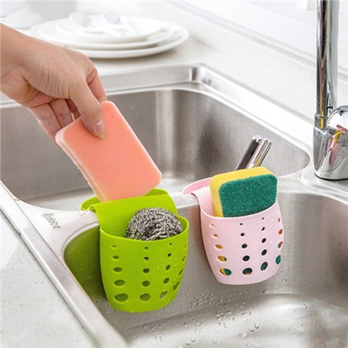 Giỏ Treo Bồn Rửa Chén/Bát, Giỏ Đựng Đồ Rửa Chén Tiện Ích