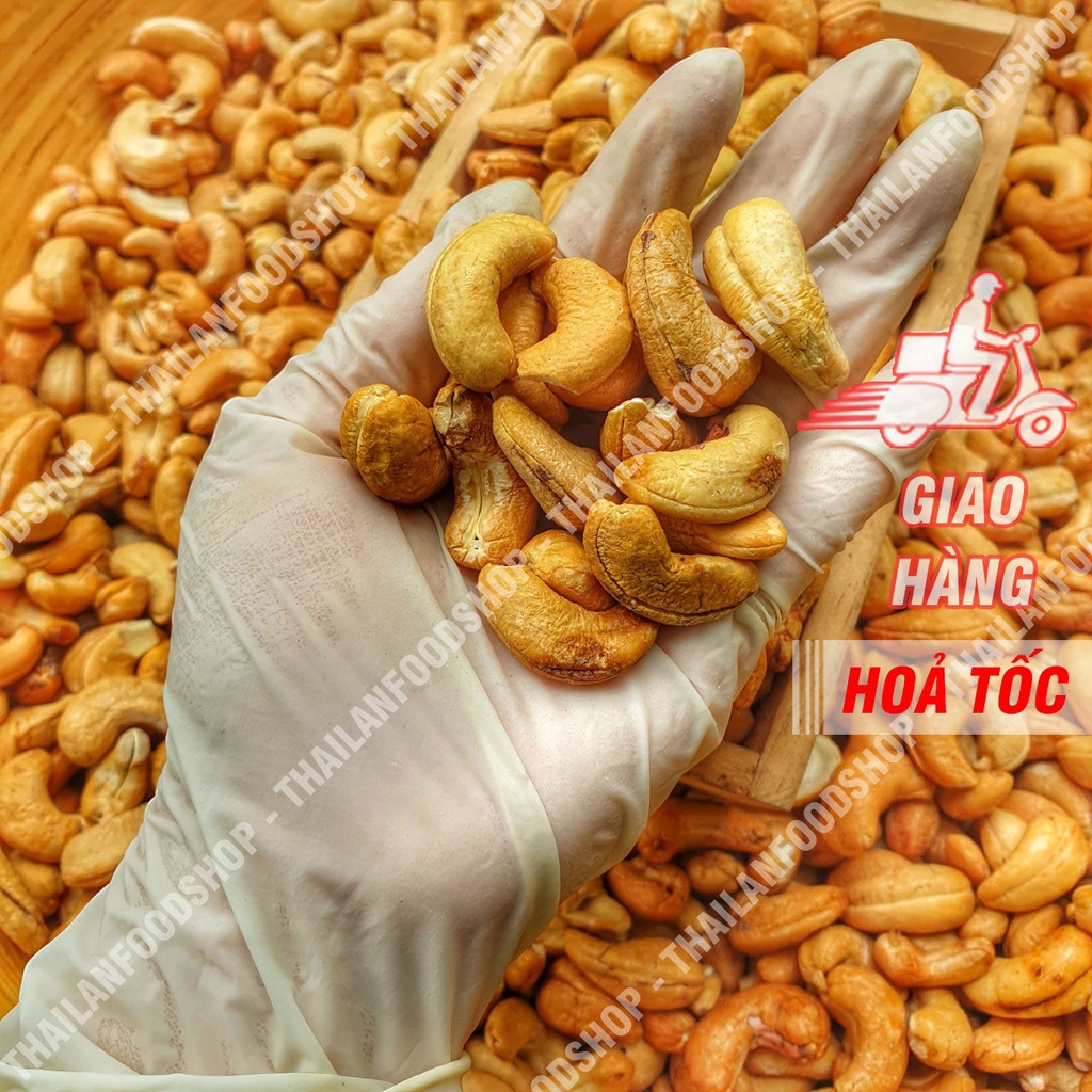 Hạt Điều A Cồ Tách Lụa Lon 500Gram
