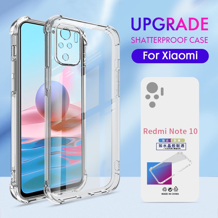 Ốp Điện Thoại Silicon TPU Mềm Trong Suốt Bảo Vệ Camera Cho Xiaomi Mi Poco X5 Pro Redmi Note 12 11 Pro 12S 11S