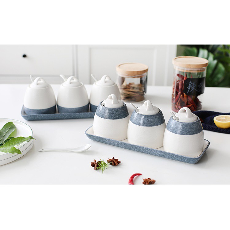 Hộp đựng gia vị, nguyên liệu làm bếp, quán ăn