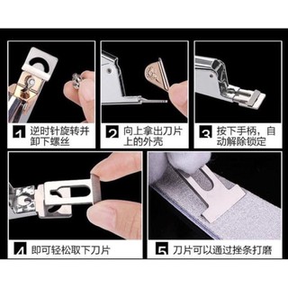 (HOT) Kìm bấm móng giả Inox