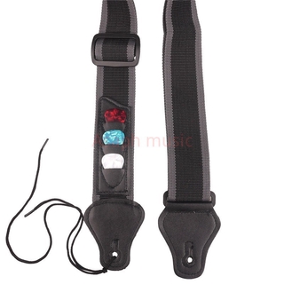 Dây Đeo Đàn Guitar Kèm 3 Ngăn Đựng