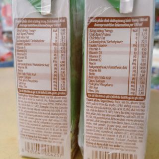 lốc sữa Nuti cacao lúa mạch 180ml date 15/6/2022