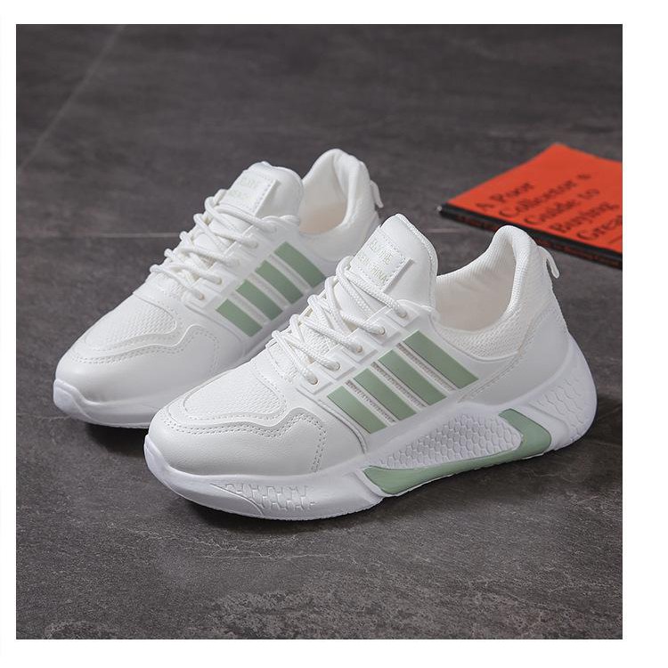Giày thể thao sneaker phối 3 vạch kiểu dáng Hàn Quốc cực hottrend