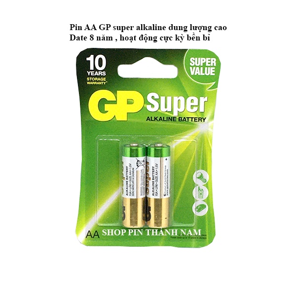 Pin AAA GP alkaline 1,5V LR03 chính hãng